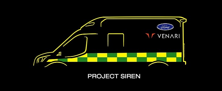 Ford Project Siren Ambulance in UK with Venari Group
