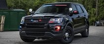 Ford Police Interceptor Utility Gets "No Profile" Visor Light Bar