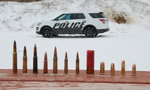 Ford Police Interceptor Vehicles Now Offered with Level IV Ballistic Panels