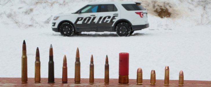 Ford Police Interceptor Utility and ammunition