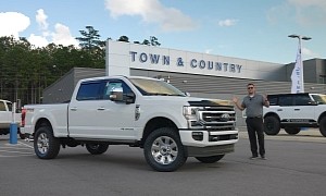 Ford Professional Dissects 2022 F-250 Super Duty Platinum, Shows Everything New