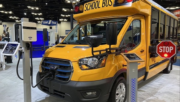 Ford E-Transit School Bus