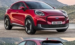 Ford Puma Subcompact Crossover Unofficially Gets an EV-Necessary Mid-Cycle Facelift