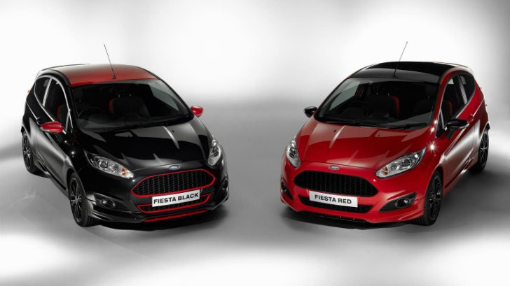Ford Fiesta Red, Black Edition