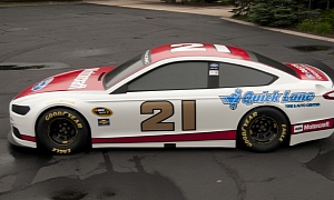Ford Racing Unveils 2013 NASCAR Fusion Paint Scheme