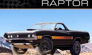 Ford Ranchero Raptor Looks Ready to Explore the Great Outdoors