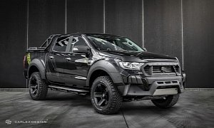 Ford Ranger Widebody by Carlex Design Is a Monster