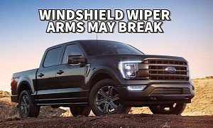 Ford Recalls 222k F-150 Pickup Trucks Over Subpar Windshield Wiper Arms