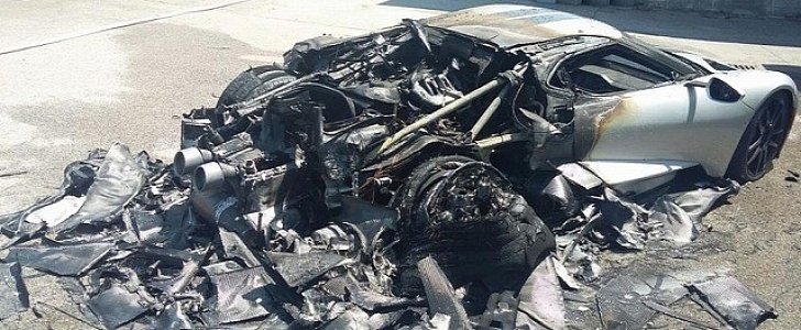 Ford GT burns down in Germany