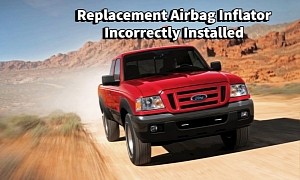 Ford Recalls Old Ranger Over Incorrectly Installed Replacement Airbag Inflator