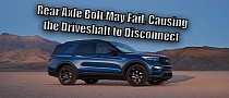 Ford Recalls Previously Recalled Explorer SUVs Over Rear Axle Bolt Failures