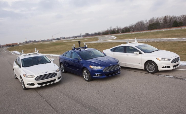 Automated Ford Fusion Hybrid research vehicle