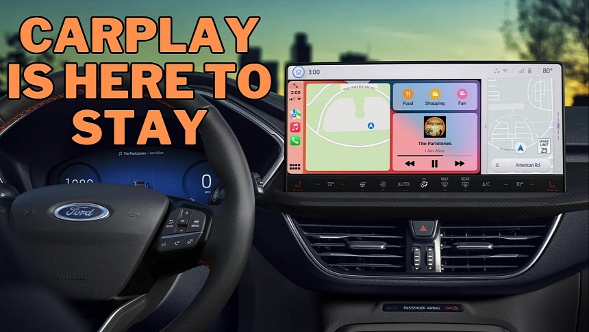 Ford will continue to offer CarPlay in its cars
