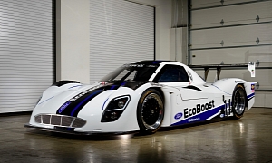 Ford Riley Prototype EcoBoost-Powered Race Car Unveiled