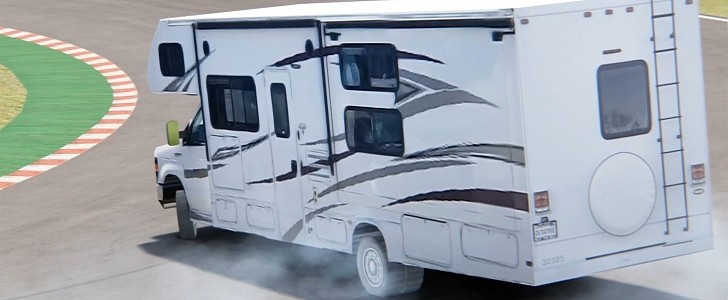 Ford RV Spotted Digitally Drifting in Japan, Sounds Like It Has a Rotary Engine Inside