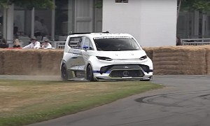 Ford's 1,973-HP Transit SuperVan Makes Goodwood Debut, Doesn't Break a Sweat