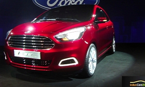 Ford's New Figo Concept Debuts at 2014 Indian Auto Show