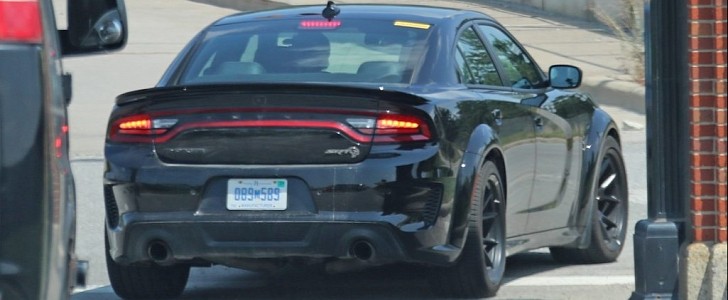 Ford caught testing a Dodge Charger SRT Hellcat