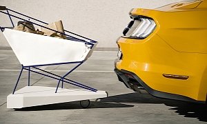 Ford Self-Braking Shopping Cart Is Some Kid's Nightmare