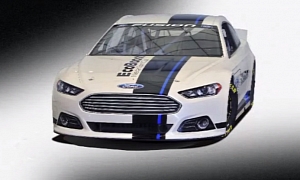 Ford Showcases New NASCAR Fusion Car