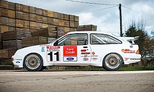 Ford Sierra Cosworth RS500 in 1990s Racing Livery to Sell for $240,000