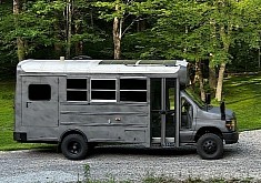 Ford Skoolie Looks Like a Prisoner Transport, Is Actually a Mobile Home for Non-Criminals