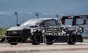 Ford Slaps a Massive Wing on Its F-150 Lightning SuperTruck and Takes It to Pikes Peak