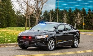Ford Special Service Plug-In Hybrid Sedan Reports For Duty