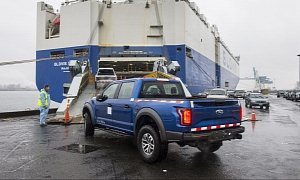 Ford Starts Shipping F-150 Raptor Over To China
