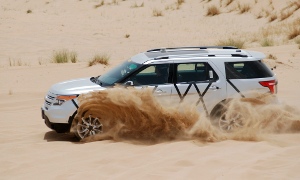 Ford Takes 2011 Explorer Testing in Dubai