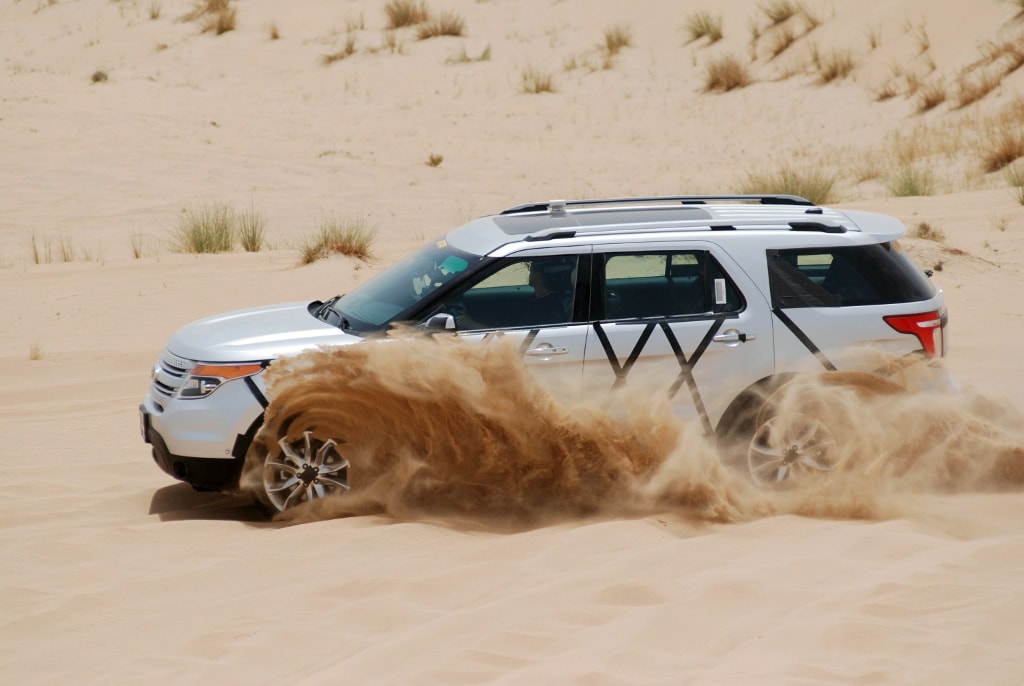 2011 Explorer tested in Dubai