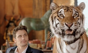 Ford Teases Super Bowl Commercial with James Franco, Tiger