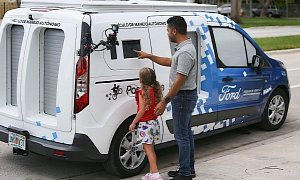 Ford Testing Self-Driving Food Delivery System in Miami