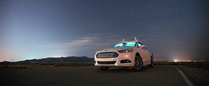 LiDAR-enhanced Ford Fusion Hybrid autonomous research vehicle