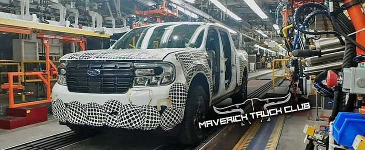 2022 Ford Maverick leaked photo