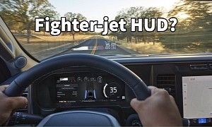 Ford Touts F-Series Super Duty Technical Superiority With Fighter Jet-Inspired HUD