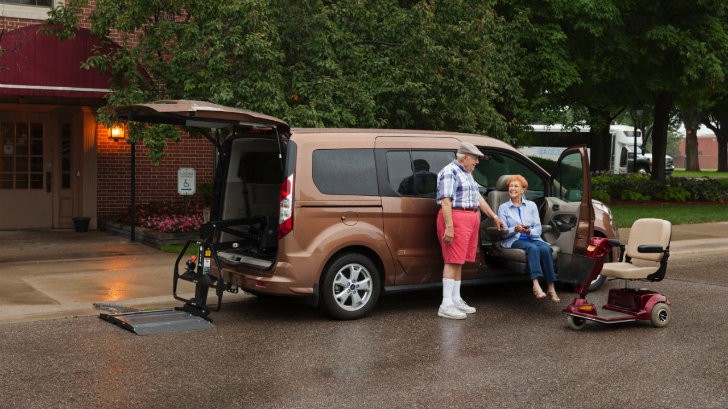 2014 Ford Transit Connect adapted for Customers with Limited Mobility 