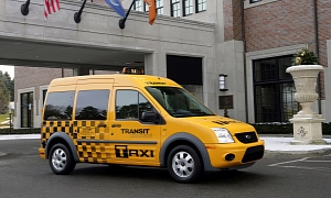 Ford Transit Connect Taxi Enters New York City Service