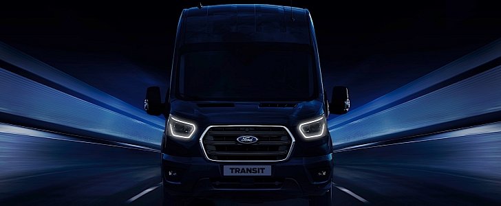 2023 Ford Transit Custom Spied With Plastic Front Bumper - autoevolution