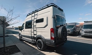 Ford Transit Trail Becomes a High-End, Adventure-Ready Camper Van With a Practical Design