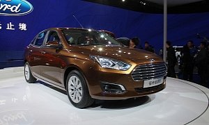 Ford Unveils All-New Escort and Everest Concept at 2014 Beijing Auto Show <span>· Live Photos</span>