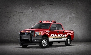 Ford Unveils Police and Fire F-150 Pickup Trucks