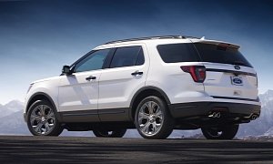 Ford Updates Explorer For 2018, Platinum Model Features Quad Exhaust Tips