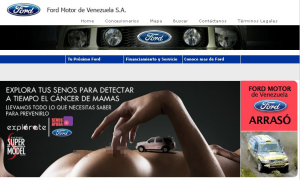 Ford Venezuela Fights Breast Cancer With Unusual Ad