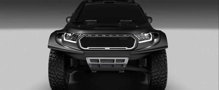 Ford wants to blow Toyota out of the water with this mean-looking rally-raid Ford Ranger