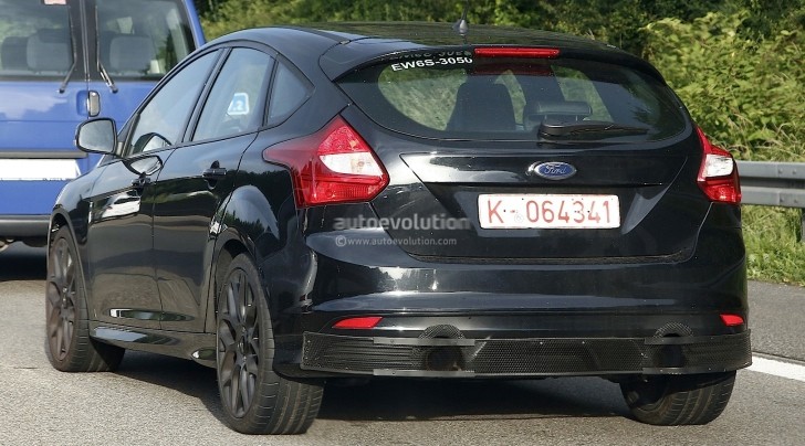 New Ford Focus RS test mule