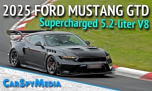 Ford's Mustang GTD Whines During Nurburgring Testing, Targets Sub-7-Minute Lap Time