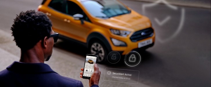 Ford's SecuriAlert app