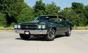 Forest Green 1970 Chevy Chevelle SS Is a Two-Owner 396 Restored to Perfection
