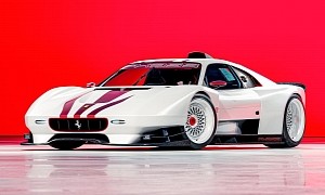 Forged Carbon Ferrari FX355 Rendered as Street Legal Monster, Good For “Dates”